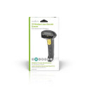 Nedis BSCNW1D100BK barcode reader Barcode module bar code reader 1D Laser Black
