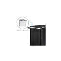 Chieftec Midi Tower BS-20B-OP, Schwarz o.NT Black