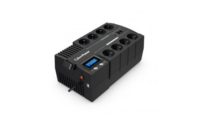 CyberPower BR1000ELCD-FR uninterruptible power supply (UPS) Line-Interactive 1 kVA 600 W 8 AC outlet