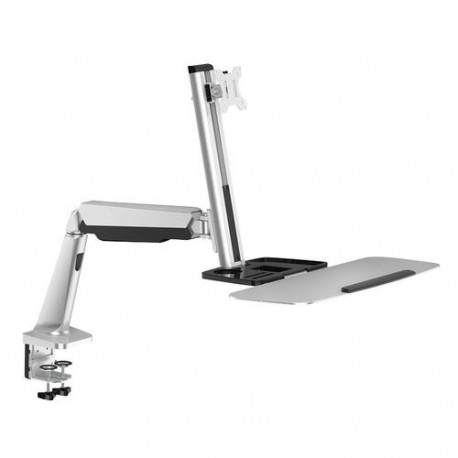 LogiLink BP0040 monitor mount / stand 81.3 cm (32") Desk Aluminium