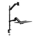 LogiLink BP0030 monitor mount / stand 68.6 cm (27&quot;) Desk Black