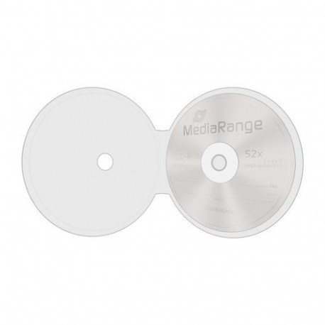 MediaRange BOX86 optical disc case C-shell case 1 discs Transparent