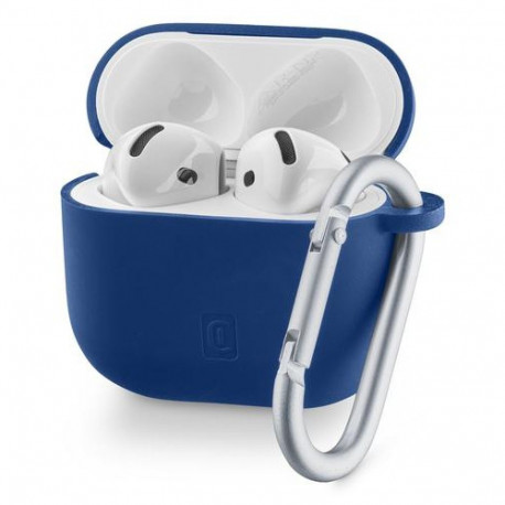 Cellularline Bounce - AirPods 4 Soft touch silicone AirPod case with hook