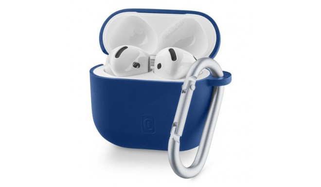 Cellularline Bounce - AirPods 4 Soft touch silicone AirPod case with hook