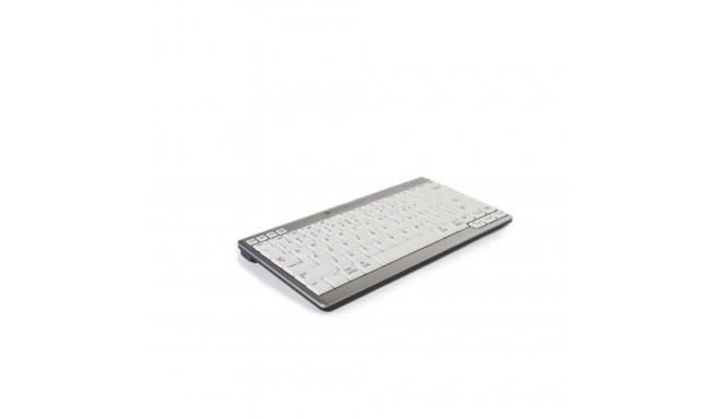 BakkerElkhuizen UltraBoard 950 Wireless keyboard Office Bluetooth QWERTY US English Light grey, Whit