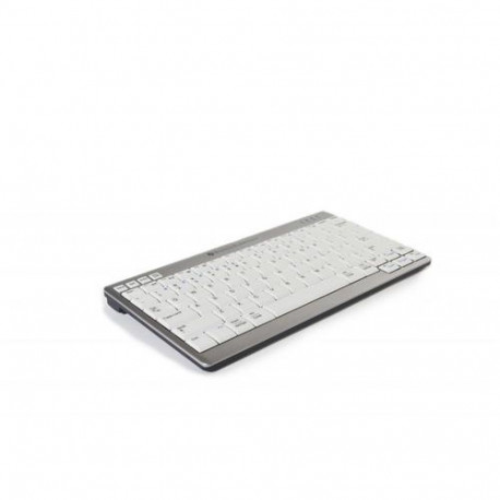 BakkerElkhuizen UltraBoard 950 Wireless keyboard Office Bluetooth QWERTZ German Light grey, White