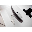 BakkerElkhuizen BE Flexible Single 88.9 cm (35") White Desk