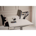 BakkerElkhuizen BE Flexible Dual 88.9 cm (35&quot;) Grey Desk