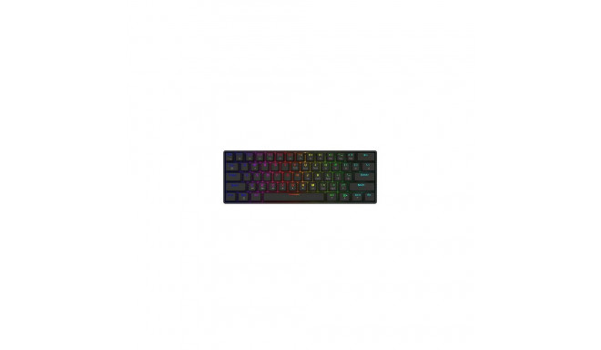 Savio BLACKOUT X2 RED keyboard Gaming USB QWERTY US International Black