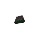 Savio BLACKOUT X2 PEACH keyboard Gaming USB QWERTY US International Black