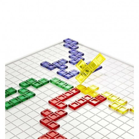 Games Blokus Strategy Family Board Game for Kids & Adults with Color Blind Accessible Pieces