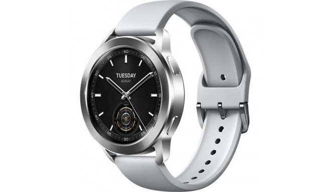 Xiaomi Watch S3 3.63 cm (1.43&quot;) AMOLED 47 mm Digital 466 x 466 pixels Touchscreen Silver GP