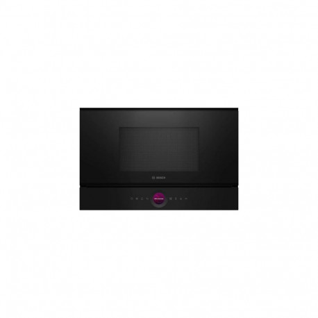 Bosch Serie 8 BFR7221B1 microwave Black Solo microwave Built-in 21 L 900 W