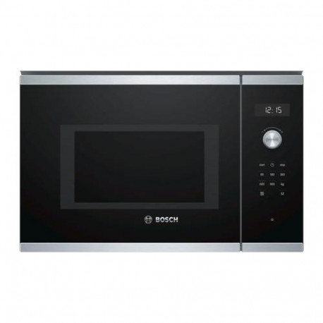 Bosch Serie 6 BFL554MS0 microwave Built-in Solo microwave 25 L 900 W Black, Stainless steel