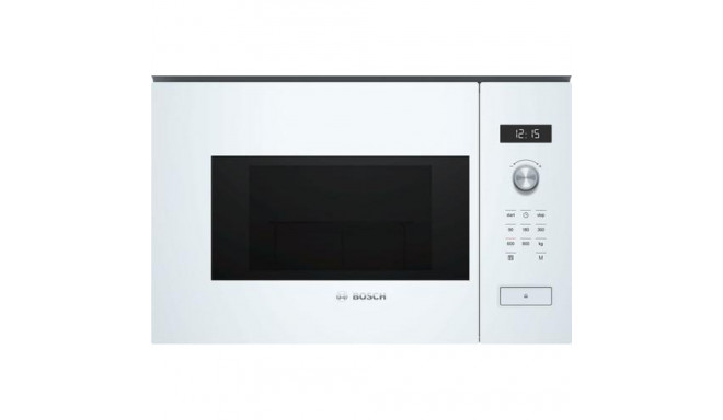Bosch Serie 6 BFL524MW0 microwave White Solo microwave Built-in 20 L 800 W