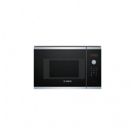 Bosch Serie 4 BFL523MS0 microwave Built-in Solo microwave 20 L 800 W Black, Stainless steel