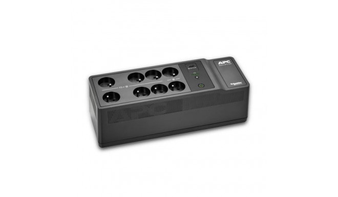 APC Back-UPS, 500VA/300W Floor/Wall Mount, 230V, 8x French/Belgian outlets, USB Type A Port, User Re