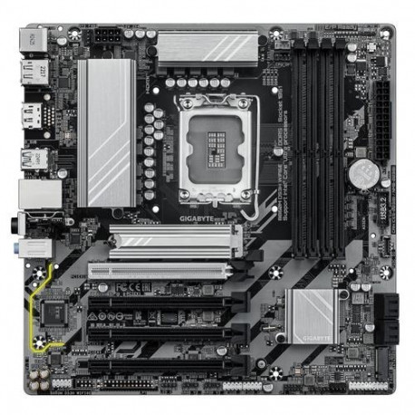GIGABYTE B860M DS3H WIFI6E Motherboard - Intel Core Ultra Series CPUs, 5+1+2+1 Phases VRM, up to 906