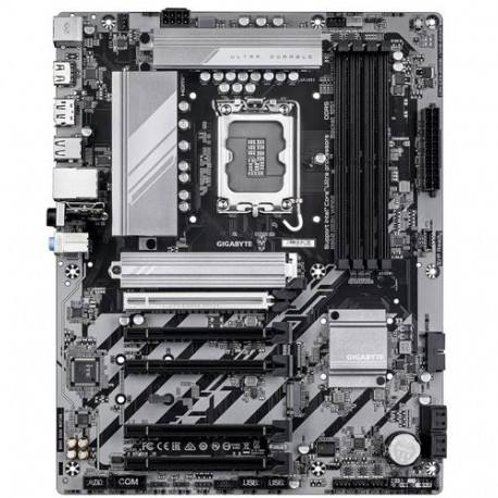 GIGABYTE B860 DS3H WIFI6E Motherboard - Intel Core Ultra Series CPUs, 8+1+2+2 Phases VRM, up to 9066
