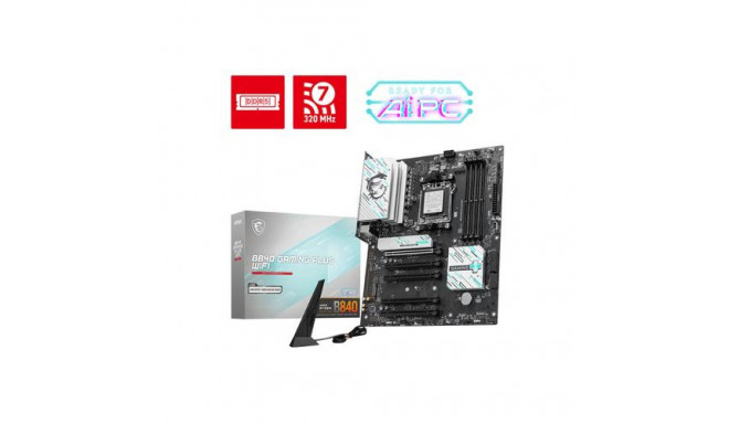 MSI B840 GAMING PLUS WIFI motherboard AMD B840 Socket AM5 ATX