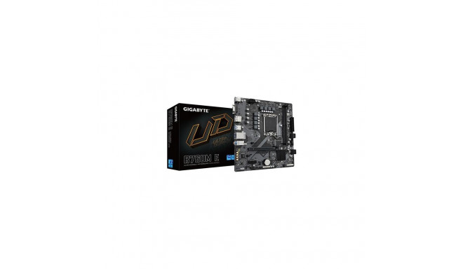 GIGABYTE B760M E Motherboard - Supports 14th Gen. Intel Core CPUs, 6+1+1 phases VRM, up to 7200MHz D
