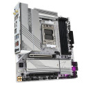 GIGABYTE B650M AORUS ELITE AX ICE Motherboard - AMD Ryzen 9000 Series CPUs, 12+2+2 Phases VRM, up to