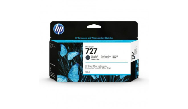 HP 727 130-ml Matte Black DesignJet Ink Cartridge