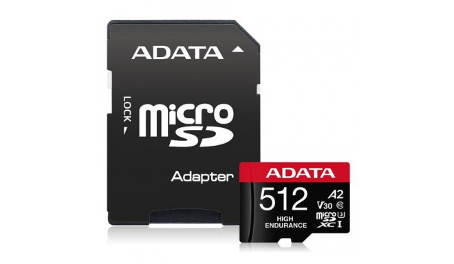ADATA High Endurance 512 GB MicroSDXC UHS-I Class 10