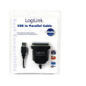 LogiLink AU0003C parallel cable 1.5 m Black