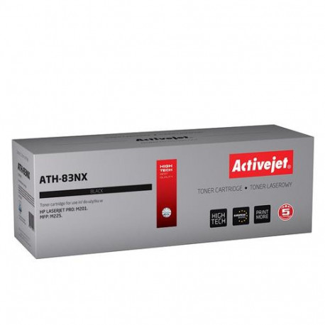 Activejet ATH-83NX toner (replacement for HP 83X CF283X; Supreme; 2200 pages; black)