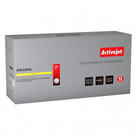 Activejet ATB-326YN toner (replacement for Brother; TN-326Y; Supreme; 3500 pages; yellow)