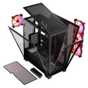 Modecom Volcano SPACE APEX ARGB MIDI USB 3.0 X 2 CYPE-C - AT Midi Tower Black
