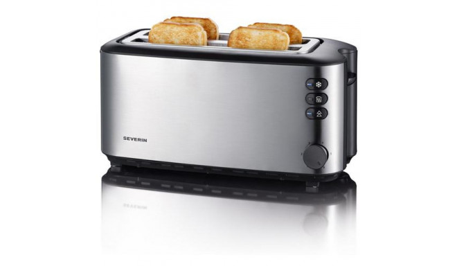 Severin AT 2509 toaster 4 slice(s) 1400 W Stainless steel