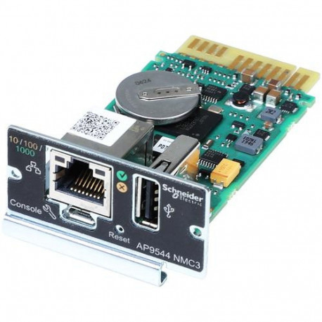 APC Network Management Card, Network Management Cards, for Easy UPS On-Line, 1-Phase, remotely monit