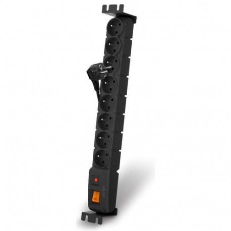 HSK DATA acar S8 FA RACK Black 8 AC outlet(s) 230 V 5 m