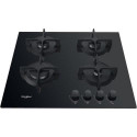 Whirlpool AKT 616/NB Black Built-in 60 cm Gas 4 zone(s)