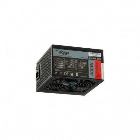 Akyga AK-U4-400 power supply unit 400 W 20+4 pin ATX ATX Black