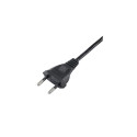 Akyga AK-RD-02A power cable Black 3 m CEE7/16 C7 coupler