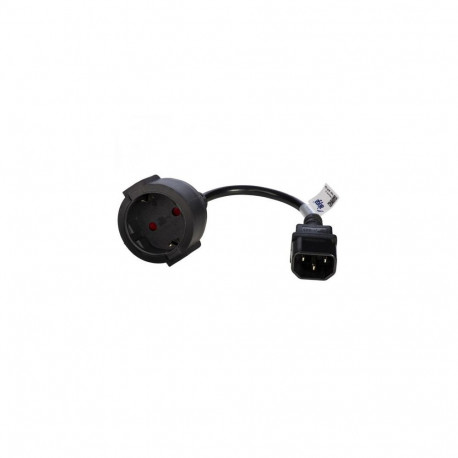Akyga AK-PC-10A power cable Black 0.15 m CEE7/4