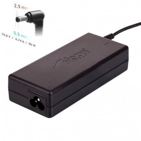 Akyga AK-ND-10 power adapter/inverter Indoor 90 W Black
