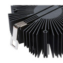 Akasa Vegas Chroma AM Processor Cooler 12 cm Black, White