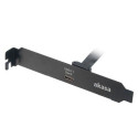 Akasa AK-CBUB37-50BK USB cable 0.5 m USB 3.2 Gen 2 (3.1 Gen 2) USB C Black