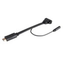 Akasa AK-CBHD18-20BK video cable adapter 0.2 m HDMI Type A (Standard) VGA (D-Sub) Black