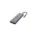 Akasa AK-CBCA28-18BK laptop dock/port replicator Wired USB 3.2 Gen 1 (3.1 Gen 1) Type-C Black, Grey