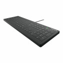 CHERRY AK-C8112 keyboard Medical USB QWERTZ German Black, White