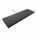 CHERRY AK-C8112 keyboard Medical USB QWERTZ German Black, White