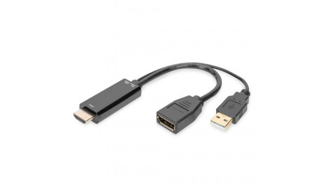 Digitus 4K HDMI Adapter - HDMI to DisplayPort