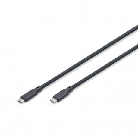 Digitus USB silicone cable, USB 20Gbps, 2m, black