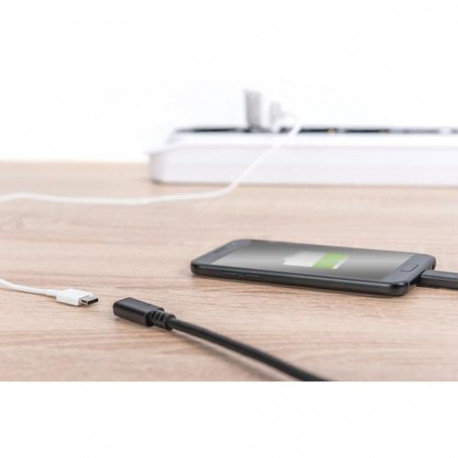 Digitus USB-C extension cable, USB-C - USB-C