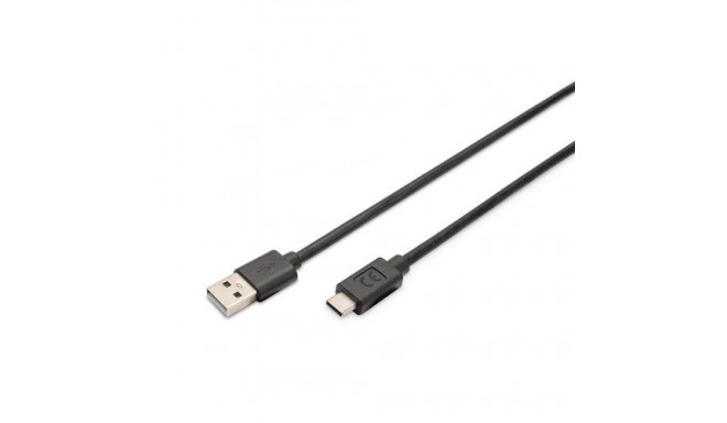 Digitus USB-C connection cable, USB-A - USB-C